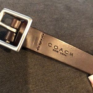 BROWN COACH BELT